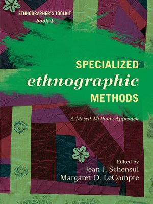 cover image of Specialized Ethnographic Methods